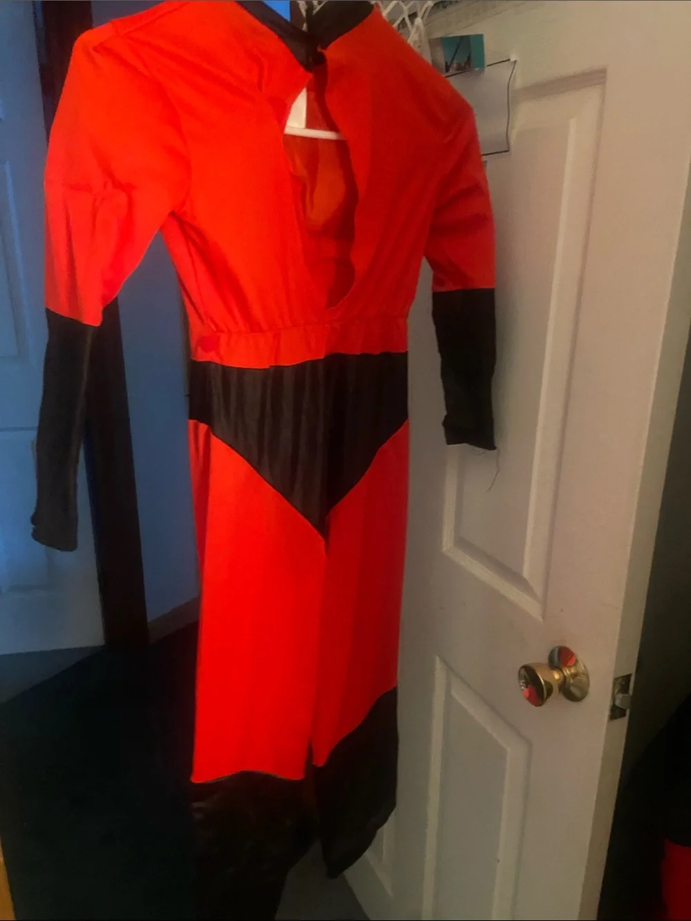Kids Red and Black Superhero Costume - Incredibles Style